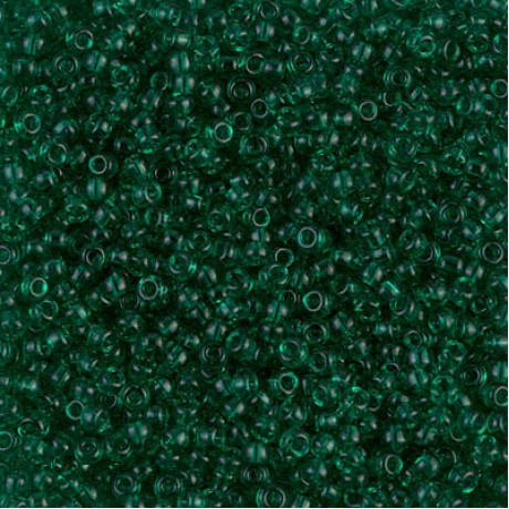 Miyuki Round Seed Beads 11/0 Transparent Emerald