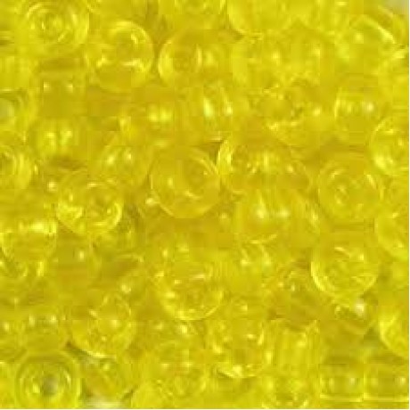 Miyuki Round Seed Beads 6/0 Transparent Yellow