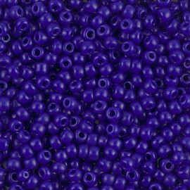 Miyuki Round Seed Beads 8/0 Opaque Cobalt