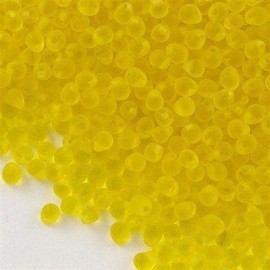 Miyuki Drop Fringe Seed Beads Matte Yellow 