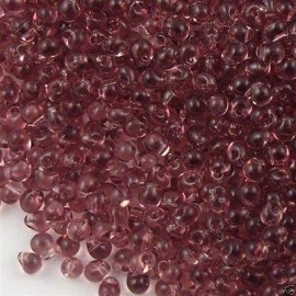 Miyuki Drop Fringe Seed Beads Clear Lavender