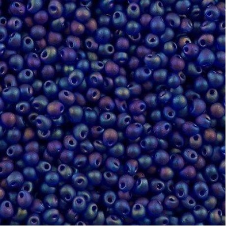Miyuki Drop Fringe Seed Beads Matte Transparent Purple AB 