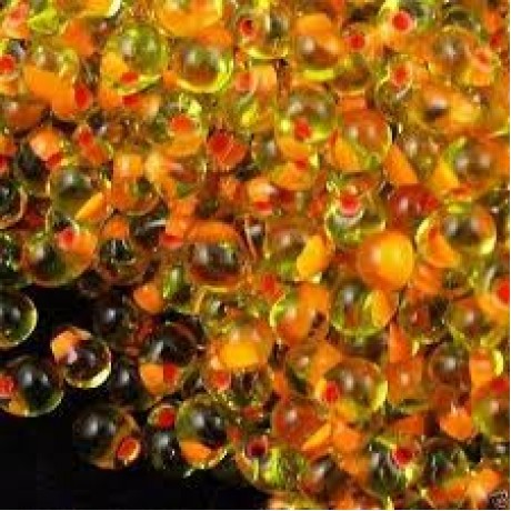 Miyuki Drop Fringe Seed Beads Gold Lined Lime