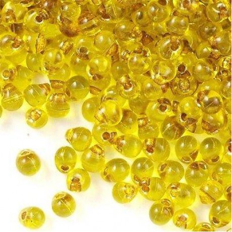 Miyuki Drop Fringe Seed Beads Gold Lined Yellow