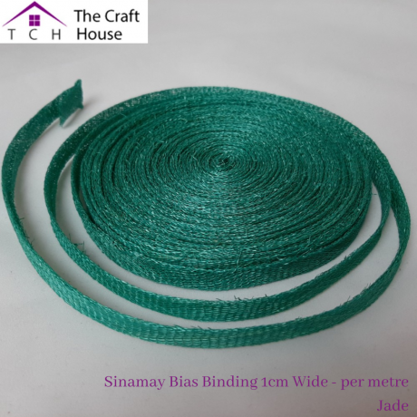 Sinamay Bias Binding 1cm Wide - per metre