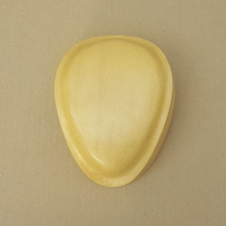 Hat Block Steep Sloped Teardrop with Indent 17x13x6cm