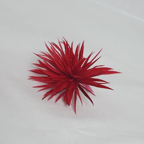 Goose Biot Feather Thistle Flower Mount