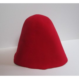 Felt Hood - Poppy Red