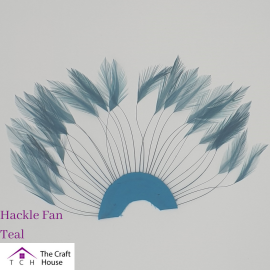 Hackle Fan Teal