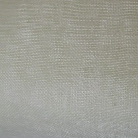 Sinamay Plain White - per half metre