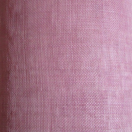 Sinamay Plain Primrose Pink - per half metre