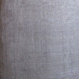 Sinamay Plain Silver - per half metre