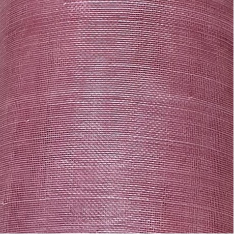 Sinamay Plain Vintage Pink - per half metre